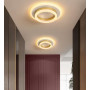 Plafoniera rotunda aurie LED lumina calda neutra rece 1500 lm